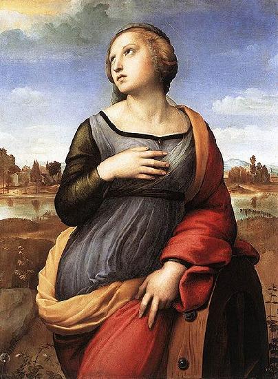 RAFFAELLO Sanzio St Catherine of Alexandria oil painting picture